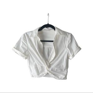 Alice and Olivia White Crop too